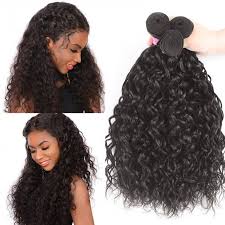 Unice Hair 3 Bundles Water Wave Virgin Human Hair Icenu Series