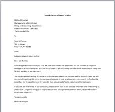Guide, letter example, grammar checker all of these will be convincing factors for an employer to hire you. Letter Of Intent To Hire Smart Letters