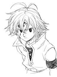 The seven deadly sins「七つの大罪 nanatsu no taizai」 are the strongest and cruelest order of holy knights in the kingdom of liones. Ausmalbilder Seven Deadly Sins Kostenlose Ausmalbilder