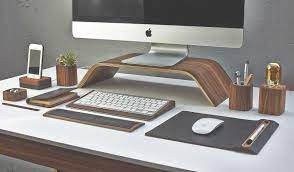 grovemade gli accessori in legno che migliorano l uso del mac scrivania legno accessori in legno accessori per ufficio