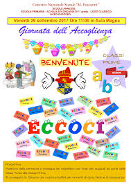 Una simpatica idea per iniziare la scuola; La Festa Dell Accoglienza Alle Classi Prime Il Punto Quotidiano