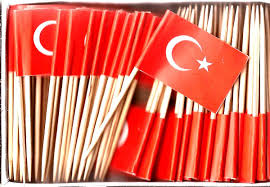 On land as the national. Turkey Toothpick Flags Turkish Flag Toothpicks And Party Cocktail Picks