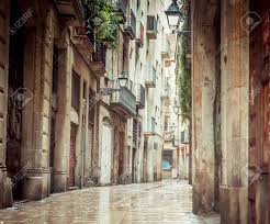 How to visit the barrio gotico? Old Streets Of Barrio Gotico In Barcelona Catalonia Stock Photo Picture And Royalty Free Image Image 33466892