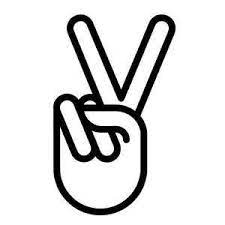 Peace Hand Symbol Free Graphics Pictograms Icons Visuals Images Peace Sign Hand Peace Fingers Hand Symbols