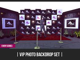 Create most extravagant wedding backdrops, birthday backdrops, photo booths, photography backgrounds, and other accents with this pure luxury. Second Life Marketplace Vip Event Red Carpet Photo Backdrop Set