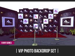 This backdrop is one of the simplest diy tutorials that i have ever done! Second Life Marketplace Vip Event Red Carpet Photo Backdrop Set