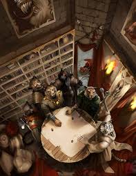 The Council By Jujika On Deviantart Fantasy Artwork Fantasy Inspiration Digital Art Illustration