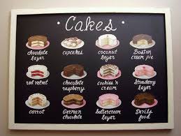 Our Hand Painted Bakery Menu Board Bakery Menu Bakery Decor Bakery Cafe
