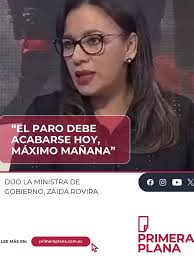 🔴 #ATENCIÓN En una entrevista con Ecuavisa, la ministra de Gobierno,...