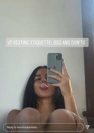 Kourtney Kardashian tells fans about 'sexting etiquette' after she boasts  about wild sex life with fiance Travis Barker | The Irish Sun