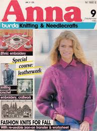 A diverse collection of magazines about knitting. Anna Burda Knitting Needlecraft Sewing And 19 Similar Items