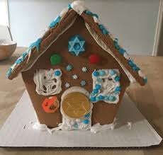 Much larger than others on the market. I Was At Costco The Other Day When My Kids Found A Gingerbread House Kit For Jews Instead Of A Christmas Gingerbread House Gingerbread House Kits Gingerbread