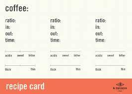 No need to dilute with hot water. Dropbox La Marzocco Home Recipe Card Pdf Simplify Your Life Recipe Cards Home Recipes La Marzocco