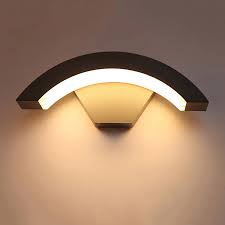 Beiaidi 12w Outdoor Led Wall Lamp With Motion Sensor Waterproof Garden Porch Light Villa Hotel Balcony Courtyard Aisle Sconces Outdoor Wall Lamps Aliexpress