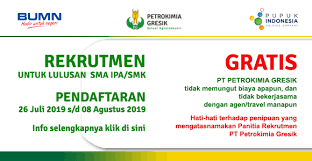 Maybe you would like to learn more about one of these? Lowongan Kerja Pt Petrokimia Gresik Tahun 2019 Untuk Lulusan Sma Ipa Smk Info Lowongan Kerja Terbaru Info Lowongan Kerja