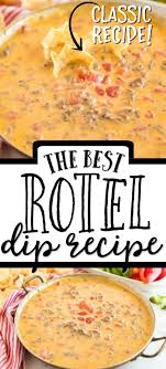 Rotel Dip In 2020 Rotel Dip Food Superbowl Snacks