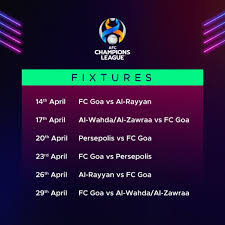 Find out the latest champions league 2021/22 fixtures and results with bt sport. Afc Champions League 2021 Fc Goa Schedule Released