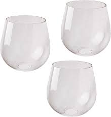 Seeded Bubble Glass Lamp Shade Ledupdates 3 Pack Clear Globe Seeded Bubble Finish For Light Fixture Glass Replacement Amazon Com