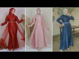 Walaupun kebaya merupakan pakaian tradisional indonesia. 15 Model Baju Gamis Dan Kebaya Brokat Modern Pesta Muslim 2019 2020 Youtube Pakaian Pesta Gaun Pengiring Pengantin Model Baju Wanita