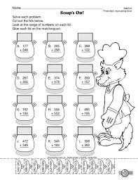 Math Worksheet 3 Digit Addition With Regrouping The Mailbox 2nd Grade Math Worksheets Math Worksheet Math Exercises