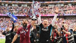 T he blues looked like they would need to win the competition against manchester city on saturday to qualify. Playoff Final Aston Villa Promoted To The Premier League Cbbc Newsround