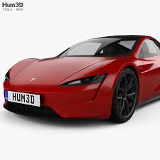 Tesla Roadster 2020 3d Model Vehicles On Hum3d