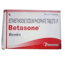 Betamethasone soluble tablets are a steroid medicine, prescribed for many different conditions, including serious illnesses. Betamethasone Sodium Phosphate Tablet 25 X 4 X 10 Tablets Rs 3 Strip Id 20106256833