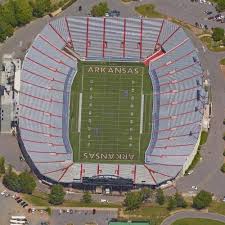 war memorial stadium in little rock ar google maps