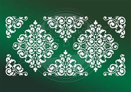 Decorative patterns are the best way to turn a boring room into one that's full of energy. Shabby Chic Stencil Wall Decor Ornamental Pattern Strip Etsy Shabby Chic Stencils Stencils Wall Stenciled Wall Decor