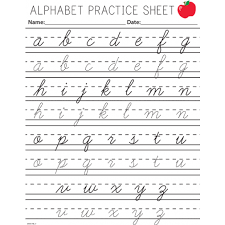 Cursive writing worksheets learn handwriting and penmanship with our cursive writing worksheets our free, printable handwriting worksheets provide practice writing cursive letters, words and sentences. Cursive Alphabet Practice Lowercase Classroom Learning Cursive Cursive Alphabet Alphabet Practice