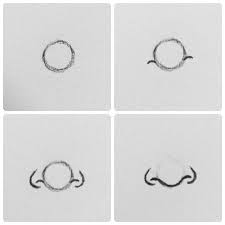 Now you can see that it's not hard to draw a nose from this point on. Pin On Art Tutorials