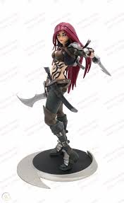 Enter your email below to get notified when this product is back in stock! League Of Legends Lol Hero Sexy Katarina The Sinister Blade 9 Pvc Figure Statue 1928431119