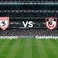 Samsunspor vs Gaziantep event in Tekkeköy/Samsun
