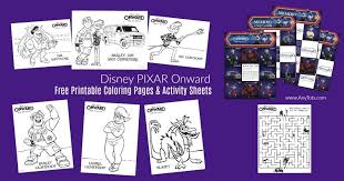 Once you have decided which pages you want to print out the hard part will be over! 11 Free Printable Disney Onward Coloring Pages Activity Sheets Any Tots