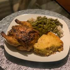 Its just that easy, it makes a beautiful presentation for dinner or a party. Cornish Game Hens With Garlic And Rosemary Recipe Allrecipes