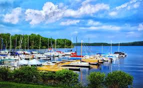 You can not use a metal detector on federal lands, national parks, historical if the metal detector is made for land use, put a cover over the electronics housing. Lake Nockamixon Marina Photograph By Carolyn Derstine