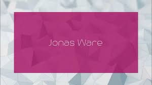 Jonas Ware