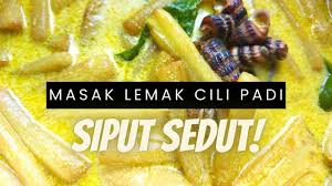 Wow daging salai pulak, family i dengan lemak kuning kan bersahabat baik, bagai aur dengan tebing, tak dapat dipisahkan. Resepi Lemak Cili Padi Siput Inibaruresepi Gobitage Com