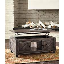 Simply lift and the top of the table extends to the perfect level when seated on your sofa. T848 9 Ashley Furniture Living Room Lift Top Cocktail Table