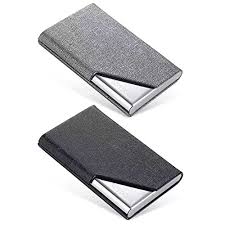 Maxgear metal business card holder for men & women, pocket business card case slim business card wallet business card holders name card holder, 3.7 x 2.3 x 0.3 inches, stainless steel, black 4.7 out of 5 stars 9,528 Vk9qx3b8t24gym