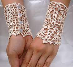 Knit up a gorgeous red crochet tablecloth and dine up this christmas with your lovely gang of friends! Victorian Lace Fingerless Gloves Lace Fingerless Gloves Crochet Gloves Pattern Crochet Accessories