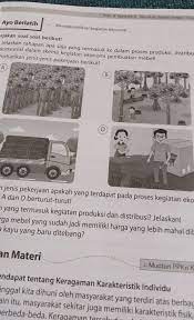 A Tuliskan Jenis Pekerjaan Apakah Yang Terdapat Pada Proses Kegiatan Ekonomi Pada Gambar A Dan D Brainly Co Id