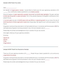 Thank you note for donation received. Thank You Note Examples For Money Donations