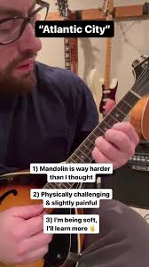 Atlantic City by The Band. I now know two mandolin songs (Going to  California) 👍🏻. Its kinda hard props to those who shred this thing.  #theband #atlanticcity #music #country #mandolin #rock ...