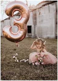 3rd Month Birthday Birthday Wishes For 3 Year Old Daughter From Mom An Adorable Birthday Photoshoot With Mylar Balloons Flower Crowns And Bubbles Love Inc Mag Third Birthday Girl Birthday Girl Pictures Birthday Photoshoot