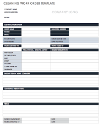 One can easily include this professional template into the mix with office support in the picture. 15 Free Work Order Templates Smartsheet