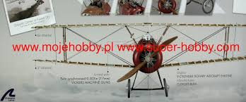 It is a wooden and metal model of the british airplane with a scale 1/16, very. Sopwith Camel Fighter 1918 Artesania Latina 20351