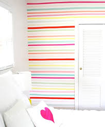 Learn how to create geometric wall art using bold, funky colored tape. 10 Wonderful Washi Tape Wall Decor Ideas That Look Amazing