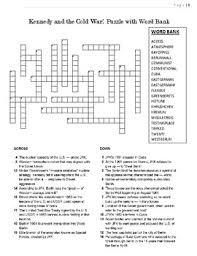You have remained in right site to begin getting this info. 1960s Crossword Puzzle Review Jfk And The Cold War By Elise Parker Tpt