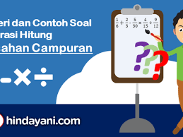 700 soal matematika penjumlahan dengan gambar rahasia rumah buku kumpulan soal matematika dan logika untuk tk diva press. Materi Dan Contoh Soal Operasi Hitung Pecahan Campuran